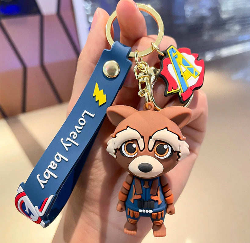 Raccoon keychain clearance